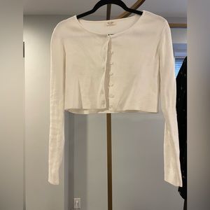 brandy melville john galt white button up